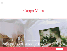 Tablet Screenshot of cappumum.com